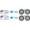Chave de impacto Graphite 58G018 18 V 1/2" 180 Nm