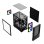 Carcasa VIDA SPIRE M Micro Torre Negra Gaming ATX/mATX/ITX
