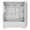 Carcasse PC VIDA Zephyr V2 Micro ATX Verre Trempé Blanc