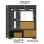 Carcasa VIDA Zephyr V2 Torre micro ATX Negro Vidrio Templado