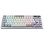 Clavier ASUS ROG Azoth 75% blanc RGB OLED sans fil et filaire