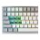 Clavier ASUS ROG Azoth 75% blanc RGB OLED sans fil et filaire