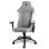 Silla para videojuegos Alpha Gamer Gaia V2 150 kg Asiento y respaldo acolchado Gris