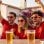 Pack Dispensador De Cerveza/bebidas Refrigerante Innovagoods Ball Y 2 Gafas De Sol Enrollables Sunfold Spain Red