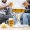Pack Dispensador De Cerveza/bebidas Refrigerante Innovagoods Ball Y 2 Gafas De Sol Enrollables Sunfold Spain Red