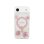 Cover Guess elegante con fiori rosa e dettagli dorati per iPhone Air