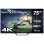 TV Smart Tech QLED 75QG06K 75" 4K UltraHD 60Hz Smart TV Google TV HDR10