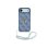 Guess Hülle Polipiel Blau mit Klassischem 4G Logo und Perlenriemen für iPhone Air