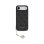 Cover Guess nera con logo 4G e charm dorato per iPhone Air elegante