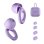 Tapones auditivos NGS NOON Purple reutilizables con atenuación 23 dB y estuche compacto