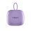 Tapones auditivos NGS NOON Purple reutilizables con atenuación 23 dB y estuche compacto