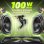 Altavoces W-King Portátil Bluetooth 60W Resistente Agua y Batería 40h
