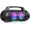 Altavoces W-King Bluetooth Portátil 120W IPX6 con luces y micrófono