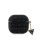 Capa Guess AirPods 4 Preta Pedras Brilhantes Pendente