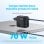 Cargador de Pared Anker Zolo, Carga Rápida Qi 70W, 3 USB-C, 1 USB-A PD 3.0, Negro