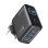 Cargador de Pared Anker 100W, Carga Rápida, Qi Pantalla inteligente, 2 USB-C, 1 USB-A, Negro
