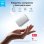 Power Bank Anker Nano 10.000 mAh, 45W, 1 USB-C, Cable retráctil USB-C, 1 USB-A Blanco