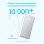 Power Bank Anker Zolo 20000 mAh 22,5 W Blanco con cable retráctil USB-C