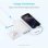 Power Bank Anker Zolo 20000 mAh 22,5 W Blanco con cable retráctil USB-C