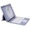 Funda com Teclado Bluetooth para iPad 9.7 Royal Bailey Sy006c-2 Roxa