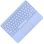 Capa com Teclado Bluetooth Royal Bailey Ts11c-1 para iPad Air 11 (2024) Roxo