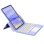 Capa com Teclado Bluetooth para iPad 9.7 Royal Bailey Sx006c-1 Roxo
