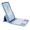 Capa com Teclado Bluetooth Royal Bailey Sy006c-1 para iPad 9.7 Azul