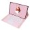 Capa com Teclado Bluetooth Royal Bailey Ym-t970c para Samsung Tab S7+ 12.4" Cor Rosa
