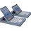 Funda con Teclado Bluetooth para iPad Pro 12.9" Royal Bailey Sx131c-1 Azul