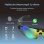 Ksix Vector Con Cámara Full Hd Gafas Inteligentes, Ai, Audio Open-ear, 2 Lentes Uv400, Ip65 Y App Heycyan