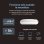 Ksix  Luz Led Sense Dot, Sensor De Movimiento, 40lm, 4000k, Batería De Litio 600mah, Recargable Usb-c, Sensor De Movimiento, 40lm, 4000k, Batería De Litio 600mah, Recargable Usb-c