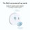 Lampada Ksix Sense Circle LED Sensore Movimento 90lm 3000K-6500K USB-C