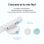 Ksix  Luz Led Sense Stick, Sensor De Movimiento, 20lm, 4000k, Batería De Litio 500mah, Recargable Usb-c, Sensor De Movimiento, 20lm, 4000k, Batería De Litio 500mah, Recargable Usb-c