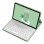 Funda con Teclado Bluetooth para Xiaomi Pad5/Pad5 Pro 11" Royal Bailey Verde