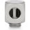 Refrigeración Líquida Thermal Grizzly TG-DM-FIT-0203 90° Giratoria Metal