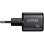 Cargador USB Unitek 2 Puertos 45W GaN Power Delivery Quick Charge Negro