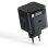 Cargador USB RealPower GaN 65W 2 Puertos USB-C Negro