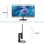 Écran PC Philips E Line 346E2LAE 34" UltraWide Quad HD 100Hz VA USB-C Hauteur Ajustable