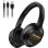 Auriculares Onikuma GT811 inalámbricos Bluetooth con Cancelación de Ruido, Micrófono y 55 h batería, Negro