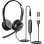 Auriculares Onikuma X81 con cable USB-C para gaming, micrófono y control de volumen negro