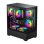 Caja PC Aigo Darkflash C365 270° Vidrio Templado Negro 5 Ventiladores