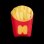 Mauspad Ergonómico Mustard Fries Mouse Rest Amarillo