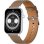 Colmi C28 Bluetooth 1,93" AMOLED Argento Cinturino Marrone M/L Cardiofrequenzimetro Monitor Sonno