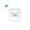 Auriculares Samsung Galaxy Buds3 inalámbricos Bluetooth con Cancelación Activa de Ruido, IP57 y micrófono, blanco