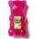 Suporte de rato ergonómico Mustard Gummy Bear Rosa Silício