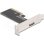 Tarjeta Controladora Delock Low Profile PCI Express NVMe SFF-8612