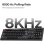 Tastatur Keychron V6 Ultra mechanisch 100% QWERTZ mit Silk POM Red Switches und RGB