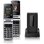 Mobiltelefon Beafon SL495 LTE Clamshell 2.4" 4G Schwarz Silber