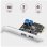Tarjeta de Interfaz Axagon PCEU-232RS PCIe a USB 3.2 Gen 1