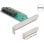 Tarjeta de Interfaz Delock 90777 PCIe x16 4 Puertos SFF-8643 NVMe Low Profile
